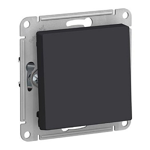 Выключатель Systeme Electric ATLASDESIGN 1-клавишный, карбон