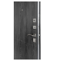 Дверь ТИТАН Антеро Антрацит / Дуб шале-графит Промет