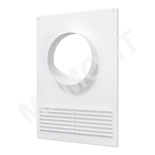 Площадка торцевая для круглых каналов с решеткой ERA