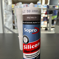 Силиконовый герметик Sopro 056 (59) коричневый "Бали", 310 мл