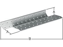 Держатель балки левый 40 x 190 мм DB L STARFIX (SMP-17293-1)