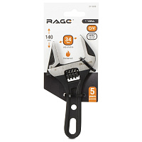 Разводной ключ с укороченной ручкой 140 мм VIRA RAGE (311005)