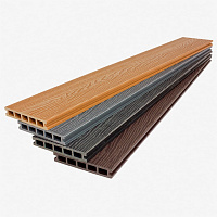 Террасная доска RusDecking UnoDeck Vintage 150 х 24 мм (графит)