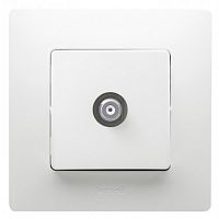 Розетка TV (антенна) Legrand ETIKA, белый