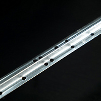 Маяк штукатурный стальной оцинкованный 6 мм x 3 м