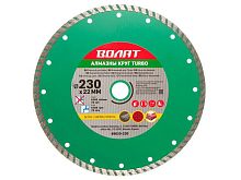 Алмазный круг 230*22 мм Турбо ВОЛАТ (89020-230)