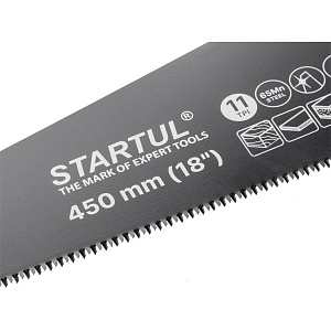 Ножовка по дереву 450 мм с мелким зубом STARTUL PROFI (ST4250-45)