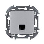 Розетка Legrand INSPIRIA компьютерная, алюминий