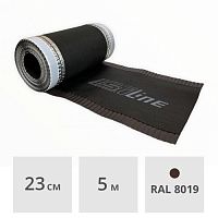 Подконьковая лента ST-Line 230 мм х 5 м коричневая (RAL 8019)