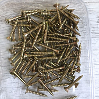 Шуруп универсальный желтый 3.5 х 25 мм МАМОНТ (100 шт.)