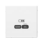 Розетка Systeme Electric ARTGALLERY USB Type-C, белый