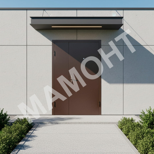 Дверь ПРОФИ (DL) двустворчатая Антик медь / Антик медь Промет - Фото 2