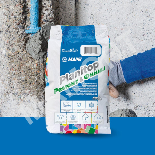 Смесь ремонтная MAPEI Planitop Ремонт & Финиш, 5 кг - Фото 2
