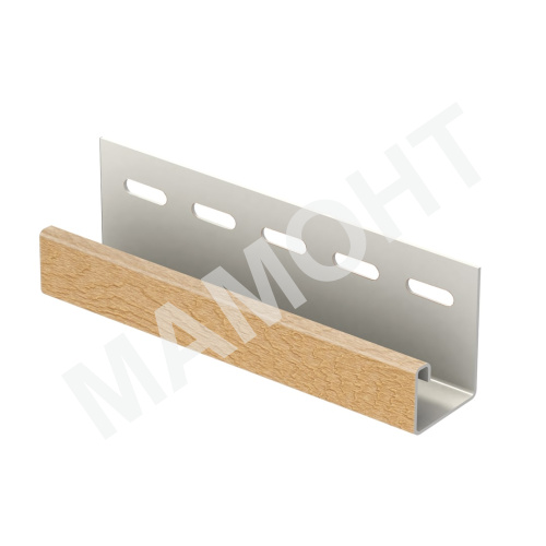 J-планка Ю-Пласт 3 м, Карьяла Дуб медовый