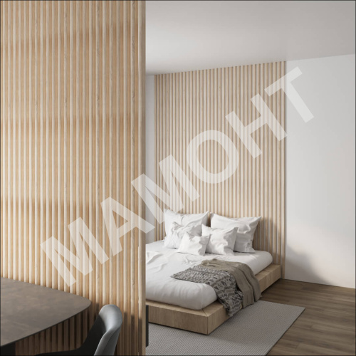 Интерьерная рейка МДФ STELLA Милана Дуб Сонома 20 x 30 x 2700 мм - Фото 5