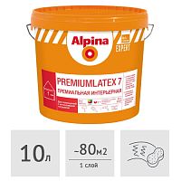 Краска Alpina EXPERT Premiumlatex 7 NEW латексная, 10 л