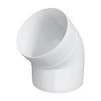 Колено 45 гр. для круглых каналов ERA