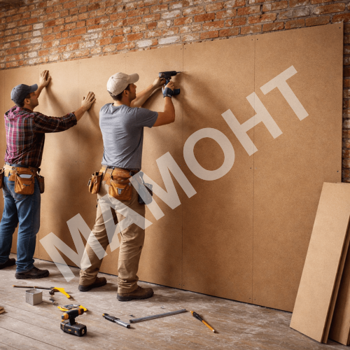 Древесноволокнистая плита (ДВП) ТСН-30т, 244 x 120 см - Фото 6