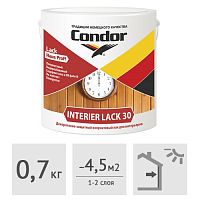 Лак акриловый Condor Interier Lack 30, 0,7 л
