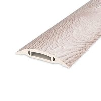 Порог с монтажным каналом 42 мм 1,6 м Ideal, 229 Дуб латте