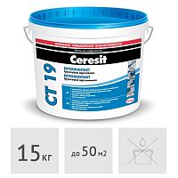 Грунтовка адгезионная ''бетонконтакт'' Ceresit CT19, 10 л (15 кг)