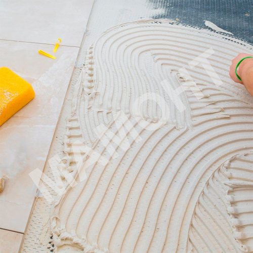 Клей для плитки усиленной фиксации Lux Plus БЕЛЫЙ, 5 кг - Фото 4