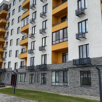 Декоративное покрытие АМК, цвет 241 (темно-серый), имитация кирпича