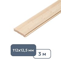 Вагонка Штиль сорт АВ 12,5*112*3000 мм
