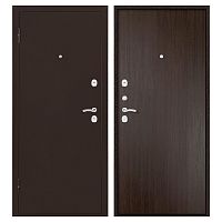 Дверь МАРС 3 Антик медь / Венге Промет