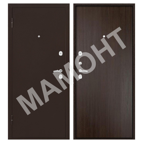 Дверь МАРС 3 Антик медь / Венге Промет