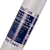 Сетка стеклотканевая штукатурная БауТекс Крепикс 2000, 50 м2