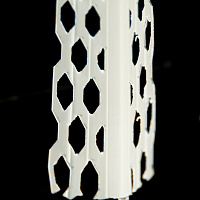 Уголок для мокрой штукатурки ПВХ, 3 м