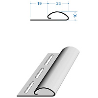 Профиль финишный Docke PREMIUM 3м, пломбир