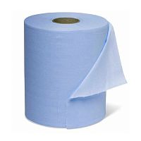 Полотенца бумажные 2-слойные безворсовые TehClean Wipe 260 х 350 мм (рулон 500 листов, 175 м)