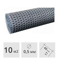 Сетка штукатурная просечно-вытяжная оцинкованная 1 x 10 м lihtar