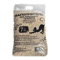 Древесный наполнитель для кошачьего туалета Евролиндэкс, 7 кг