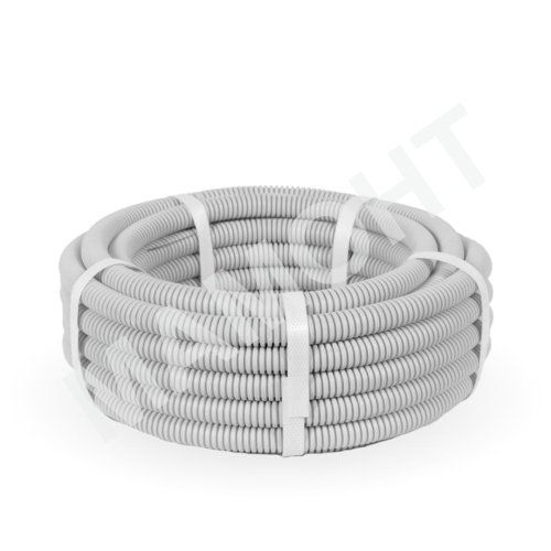 Труба гофрированная ПВХ 16 мм с зондом (10 м) Промрукав