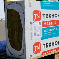 Фасадный утеплитель в плитах 10 см ТехноФас Коттедж 2,16 м2