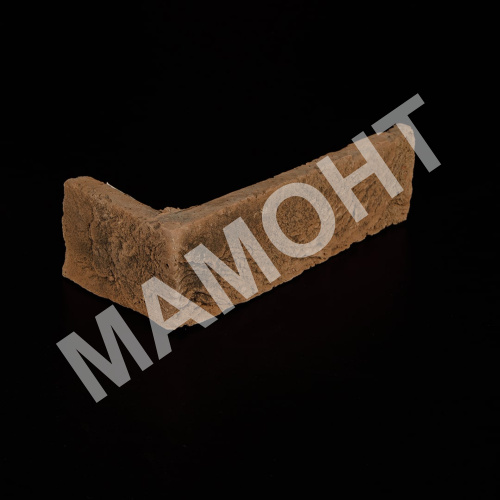 Декоративный камень угловой PETRA Клинкерный кирпич 17П5 У