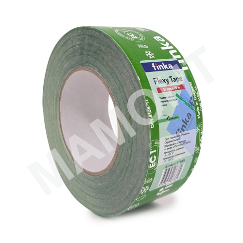 Лента клейкая армированная Finka Flexy Tape 50 мм х 25 м - Фото 3