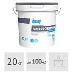 Грунт-краска KNAUF WEISSGRUND M, 20 кг (машинного нанесения)