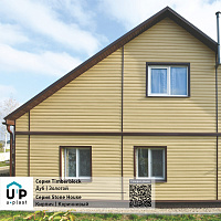 Сайдинг виниловый Ю-Пласт Timberblock ДУБ Золотой