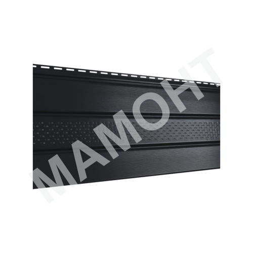 Софит с частичной перфорацией Ю-пласт PRO 3 м, Графитовый