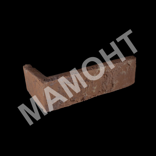 Декоративный камень угловой PETRA Византийский кирпич 07П9 У