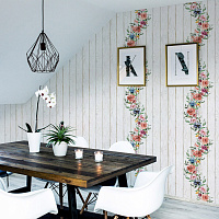 Панель ПВХ Европрофиль Лаванда (ля флер) фон 646 (2700 х 250 х 8 мм) 4 шт.