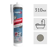 Силиконовый герметик Sopro 035 (22) каменно-серый, 310 мл