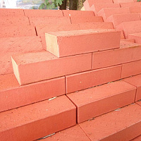 Кирпич керамический красный рядовой полнотелый одинарный КРО М200 (Витебск, Цех №1)