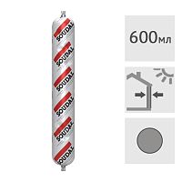 Клей-герметик полиуретановый Soudal Soudaflex 40FC серый, 600 мл Клей-герметик полиуретановый Soudal Soudaflex 40FC серый, 600 мл