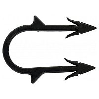 Закрепительная клипса длинная 50 мм для труб теплого пола (100 шт.) AQUER