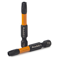 Биты "звездочки" TORX-30 50 мм торсионные (2 шт.) RAGE by VIRA (554150)